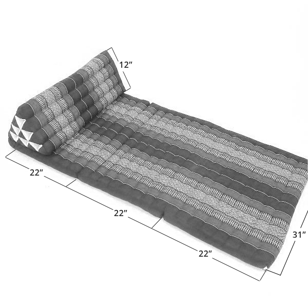 XL 3-Fold Triangle Cushion